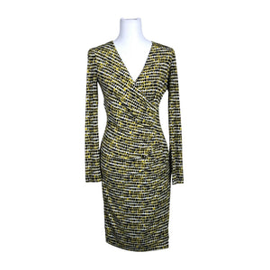Unisex Calvin Klein - Tricot dress, size 36 - Yellow (1)