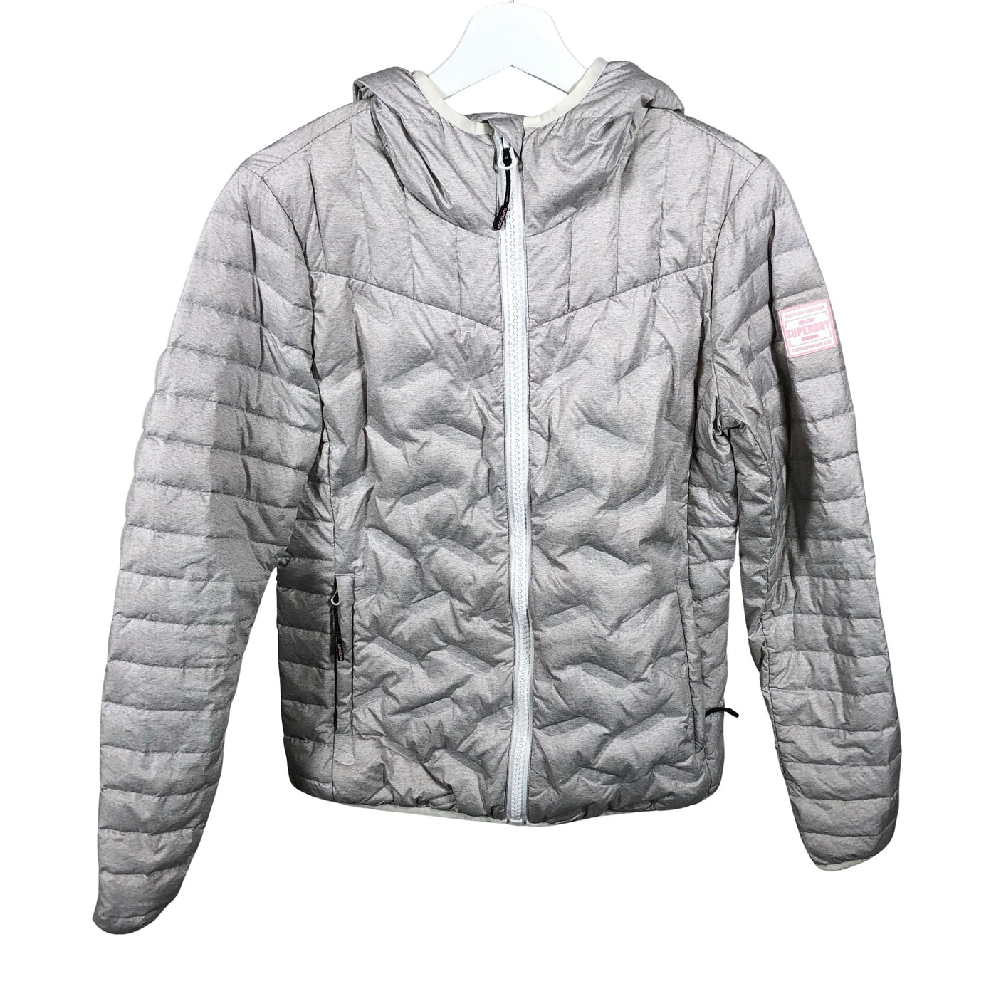 Unisex Superdry - Light down jacket, size 38 - Gray (1)