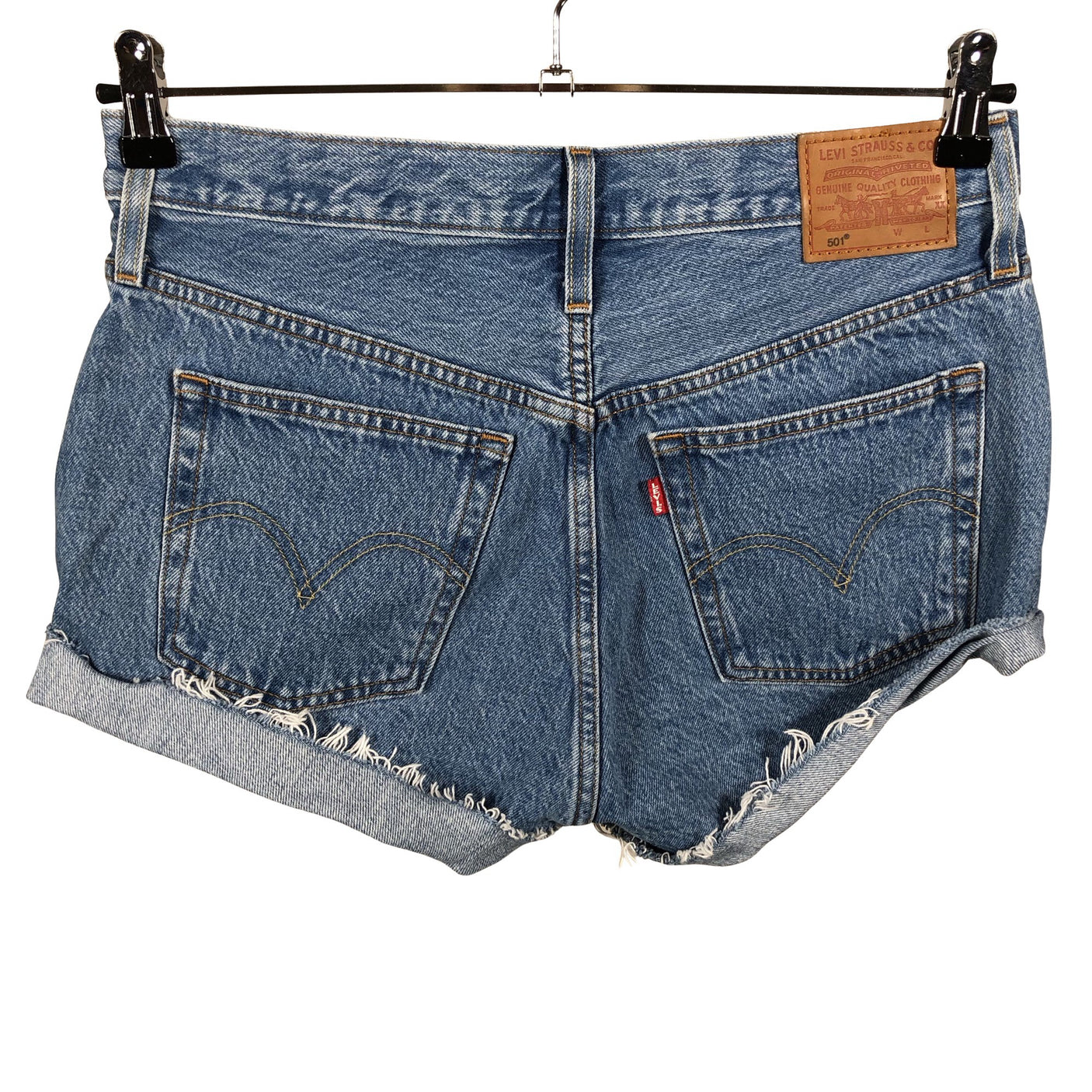 Unisex Levi's - Denim shorts, size W29 - Blue (2)