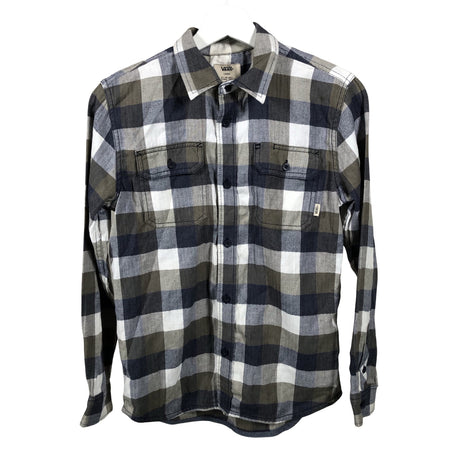 Unisex Vans - Collared shirt, size 158 - 164 - Gray ()