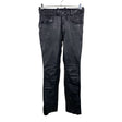 Unisex Handmade - Leather pants, size 42 - Black ()