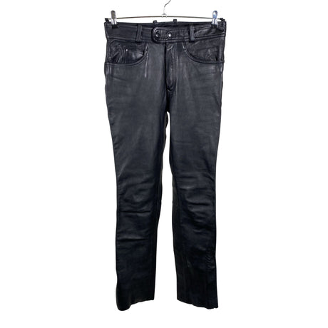 Unisex Handmade - Leather pants, size 42 - Black ()