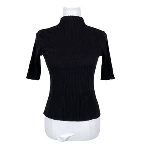 Unisex Lindex - T-shirt, size 36 - Black (1)