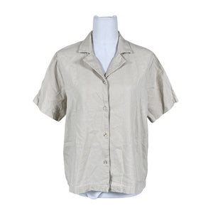 Unisex Soyaconcept - Short-sleeved blouse, size 36 - Beige (1)