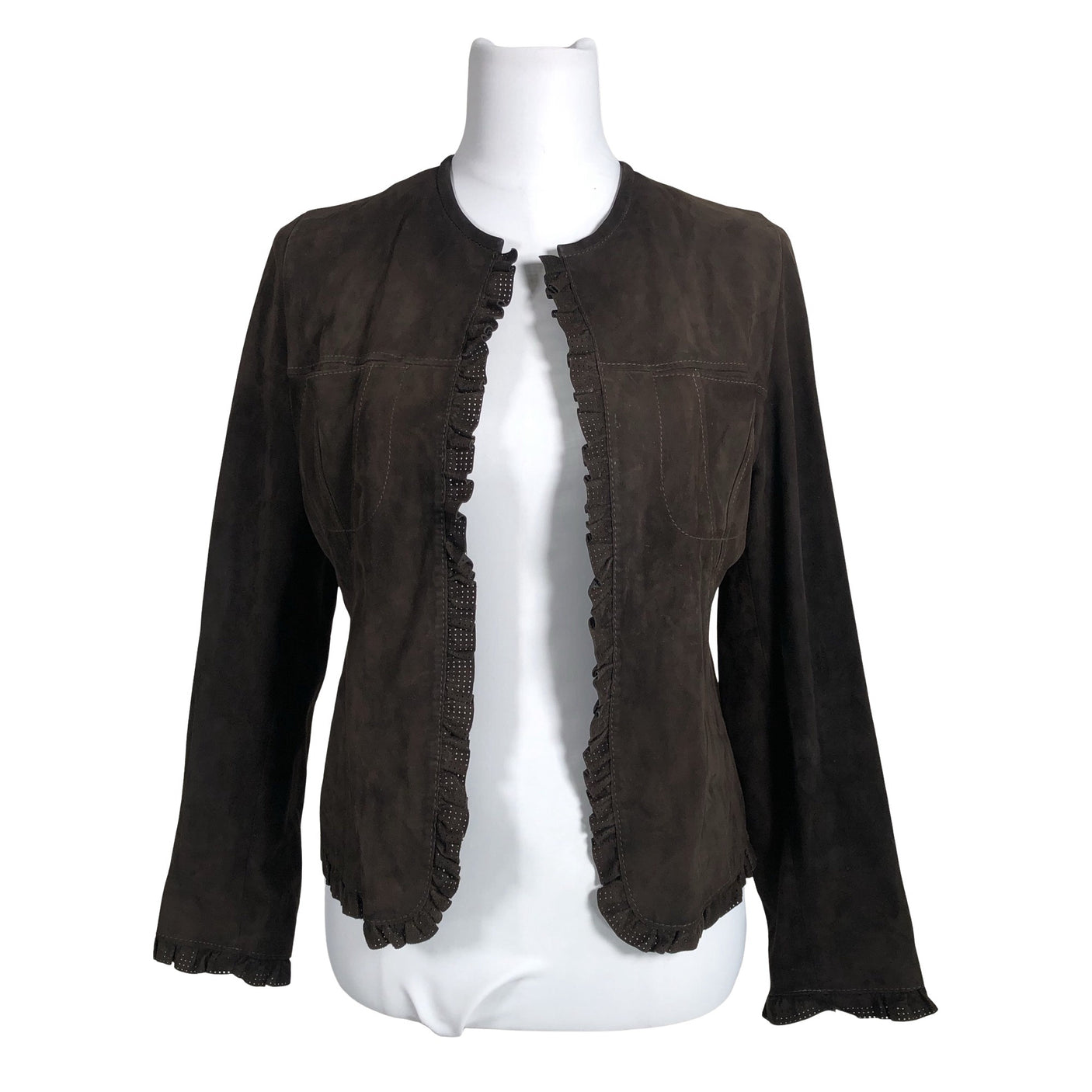 Unisex Koç - Leather jacket, size 34 - Brown (1)