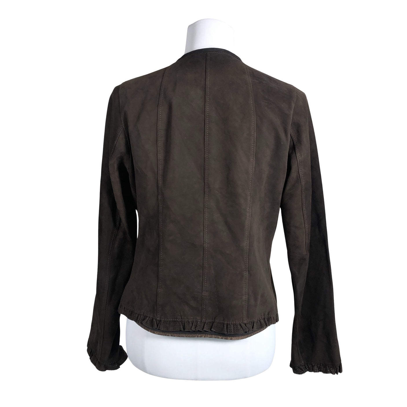 Unisex Koç - Leather jacket, size 34 - Brown (2)