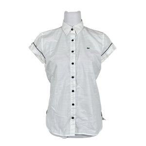 Unisex Lacoste - Collared shirt, size 40 - White (1)