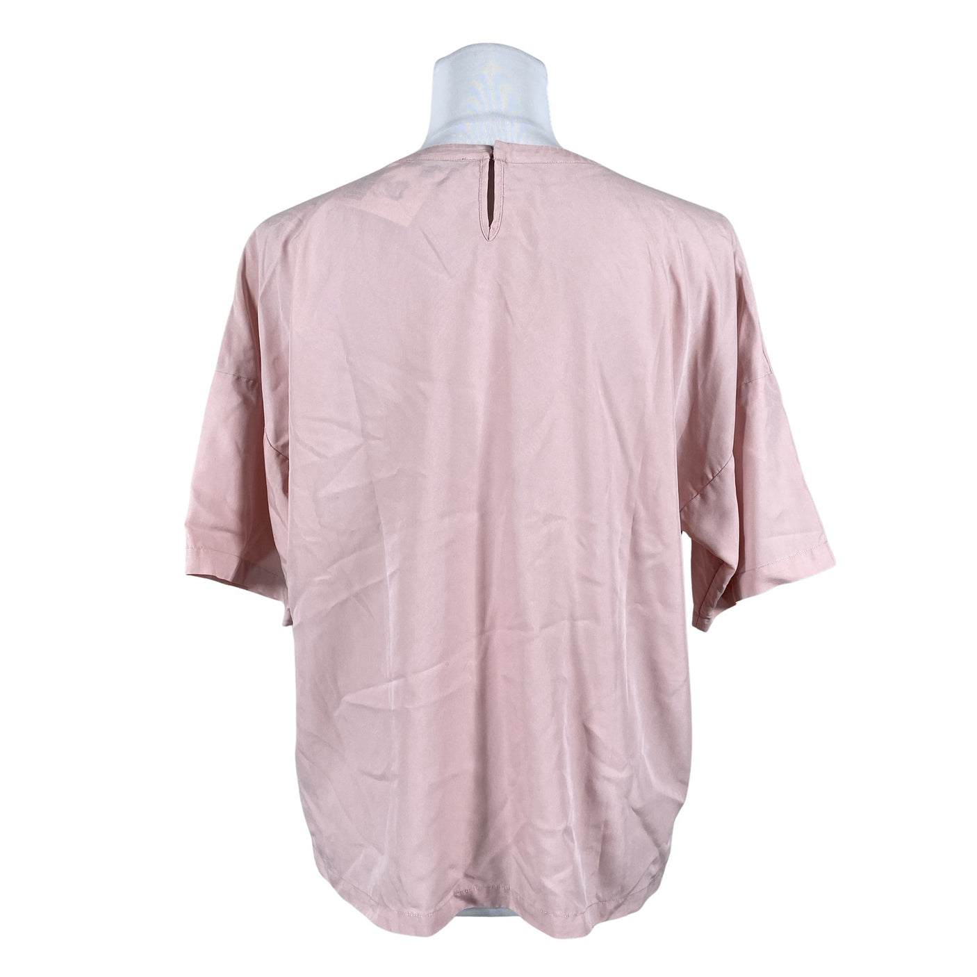 Unisex Cut & Pret - Short-sleeved blouse, size 38 - Light pink (2)