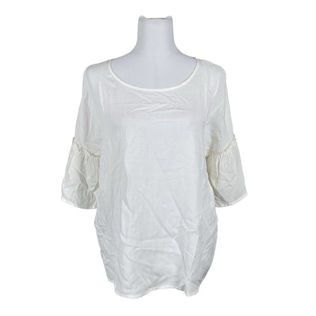 Unisex Soyaconcept - Short-sleeved blouse, size 38 - White ()