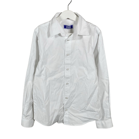 Unisex Jack & Jones - Collared shirt, size 146 - 152 - White ()