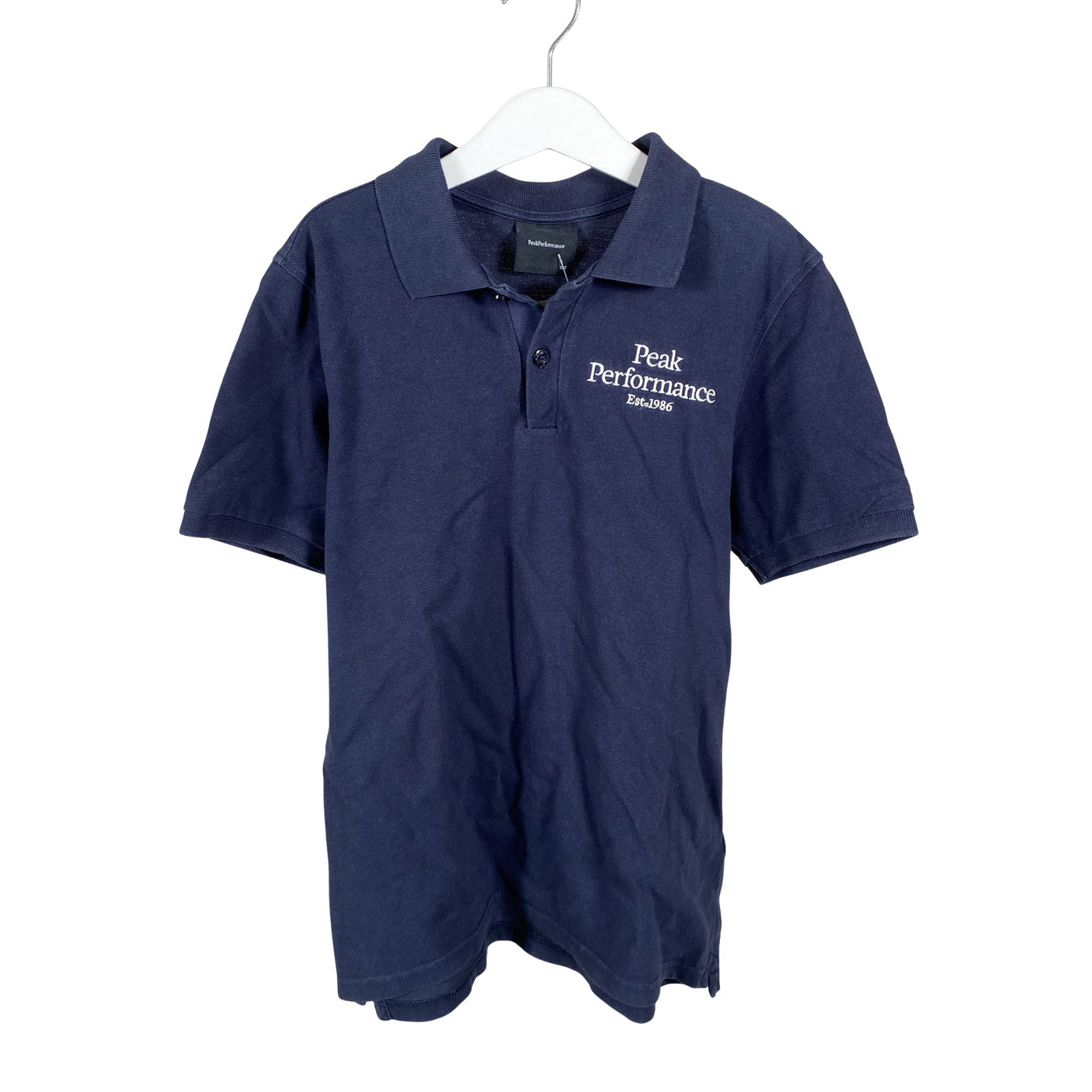 Unisex Peak Performance - Polo shirt, size 146 - 152 - Blue (1)