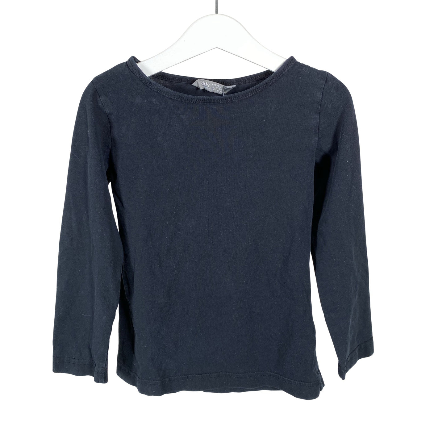 Unisex Lindex - Tricot shirt, size 122 - 128 - Black (1)