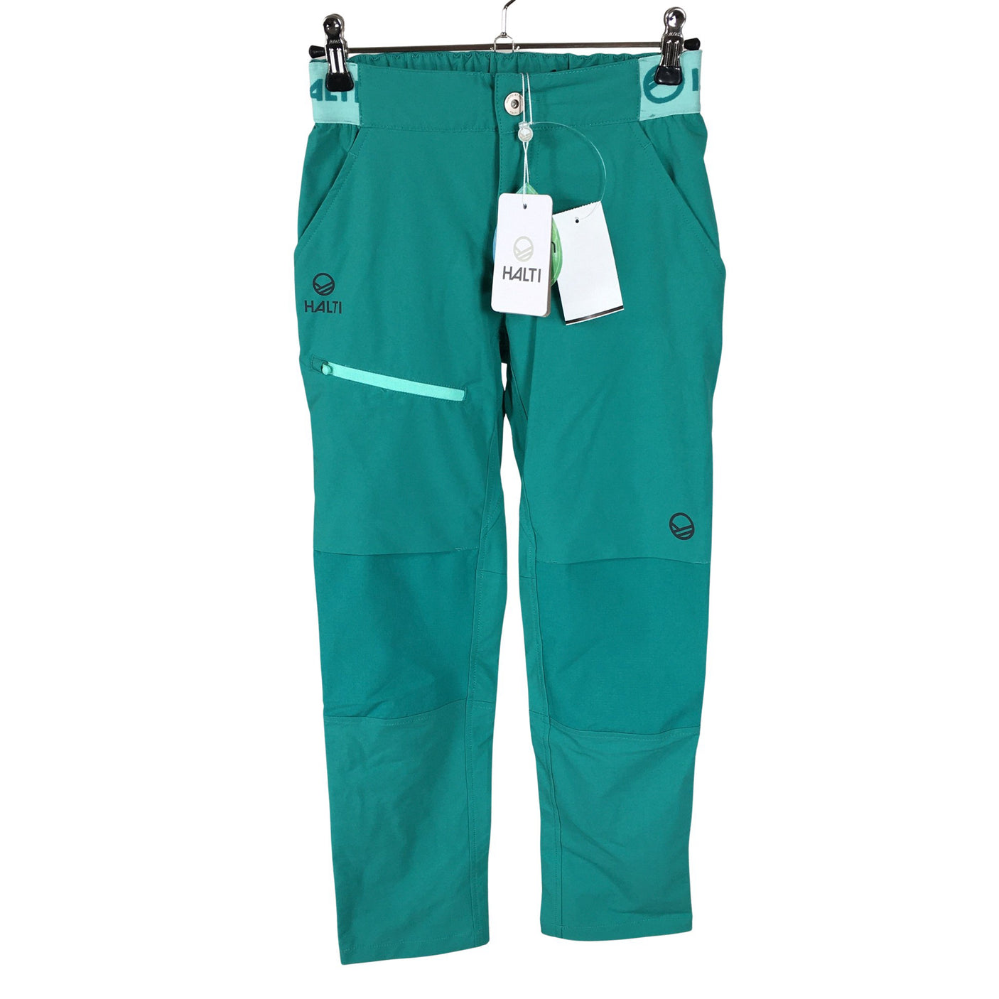 Unisex Halti - Outdoor pants, size 134 - 140 - Green (1)