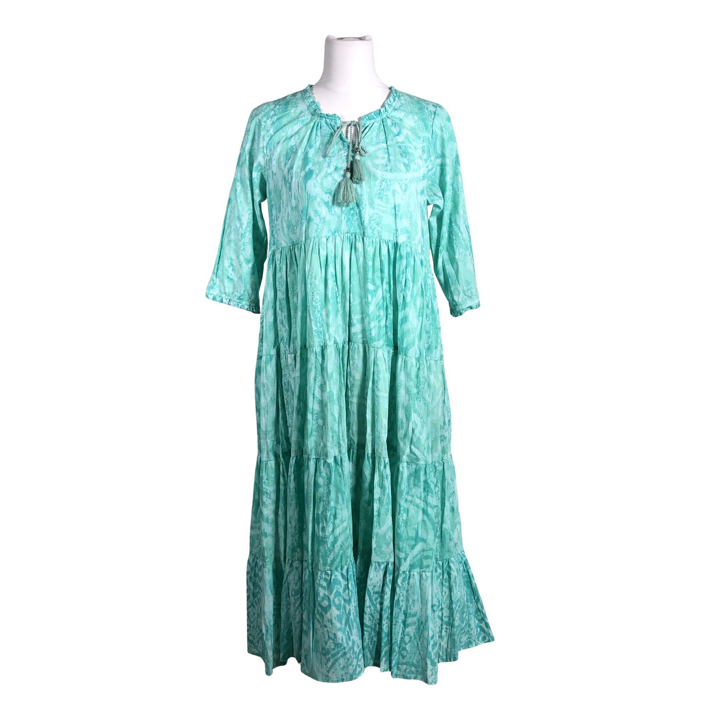 Unisex Orientique - Dress, size 40 - Green (1)