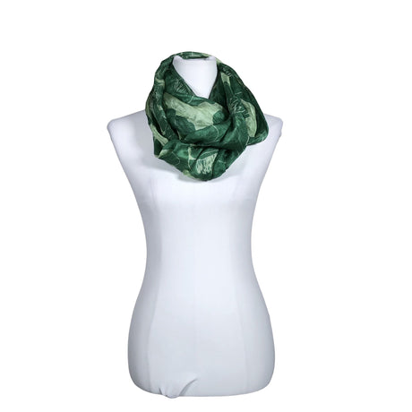 Unisex Lasessor - Circle scarf, size Midi - Green ()