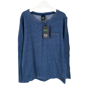 Unisex Villervalla - Tricot shirt, size 140 - 146 - Blue (1)