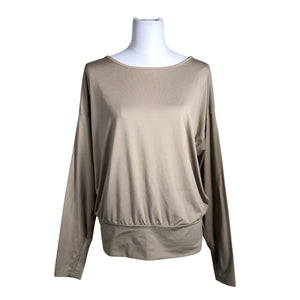 Unisex Energetics - Sports shirt, long sleeve, size 38 - Beige (1)