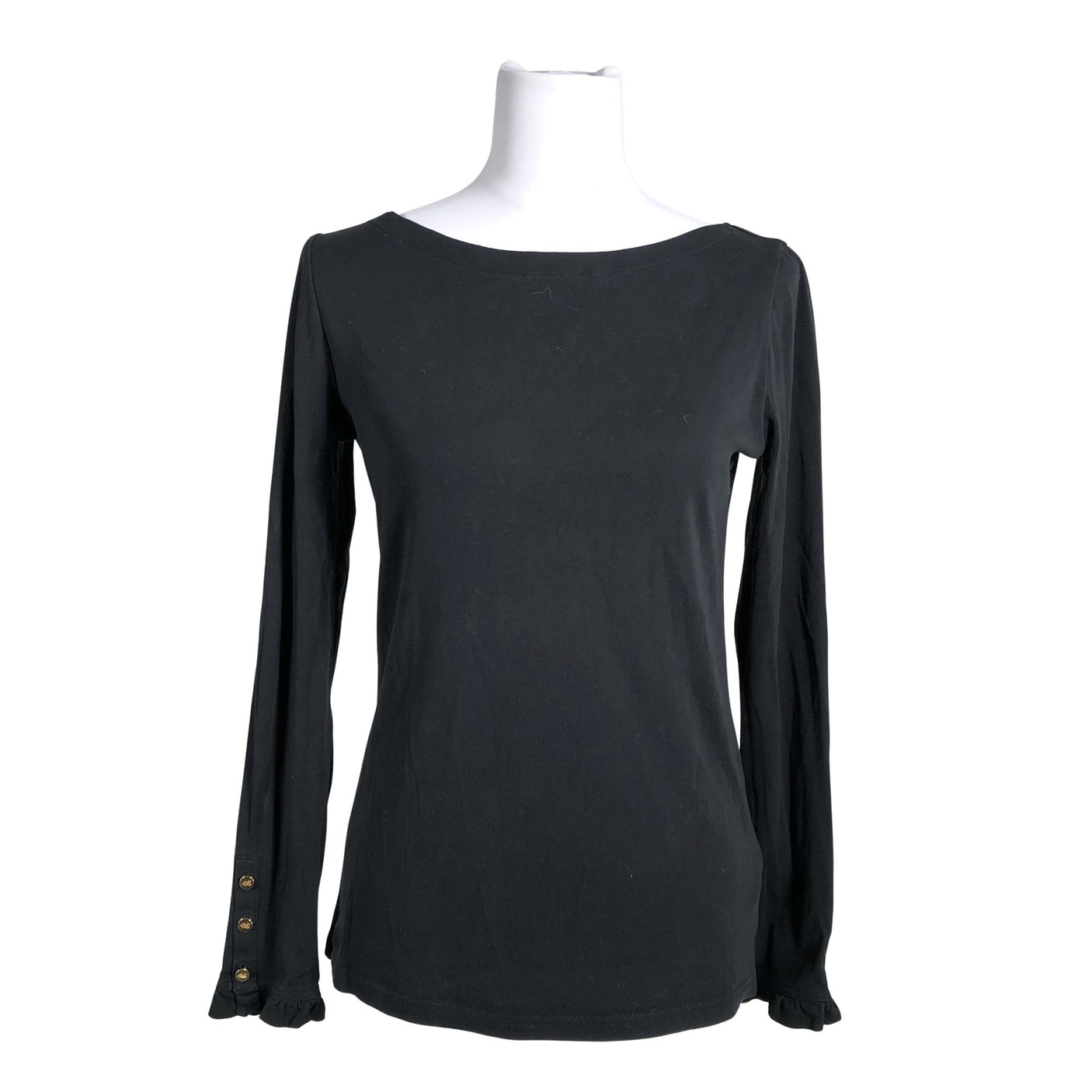 Unisex Lauren Ralph Lauren - Tricot shirt, size 38 - Black (1)