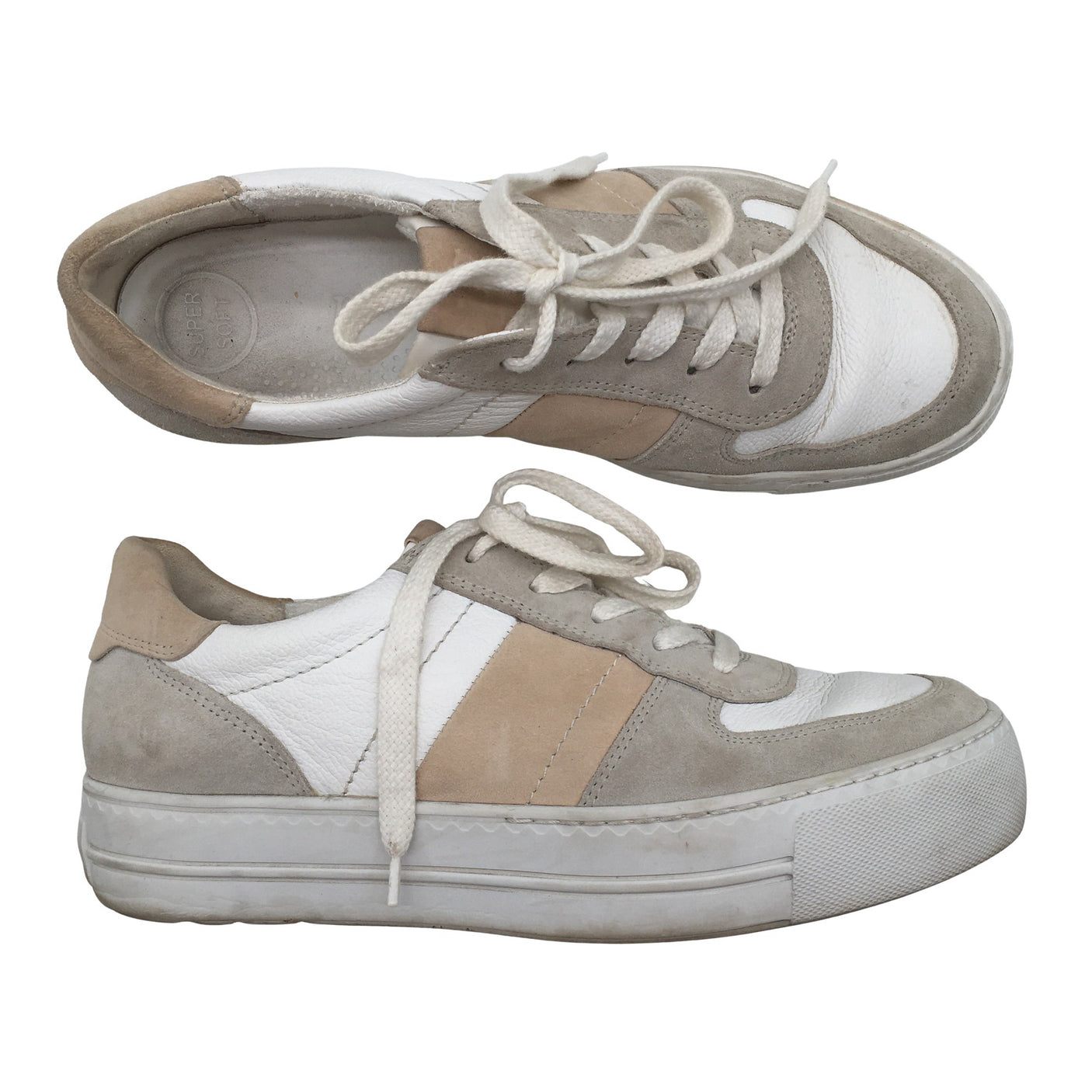 Unisex Paul Green - Casual sneakers, size 39 - Beige (1)