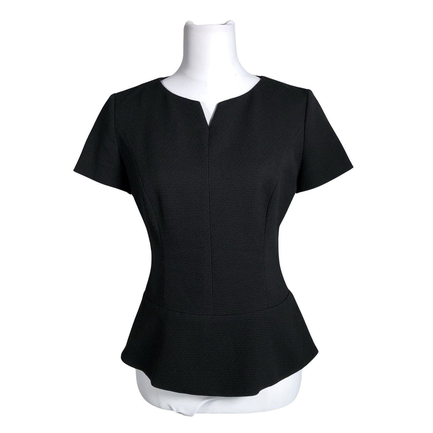 Unisex Hugo Boss - Short-sleeved blouse, size 38 - Black (1)