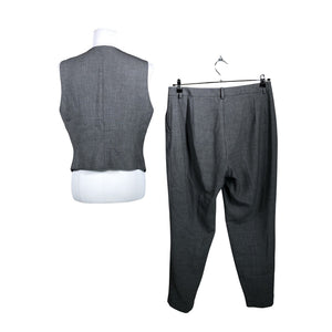 Unisex Ril's - Suit set, size 40 - Gray (2)
