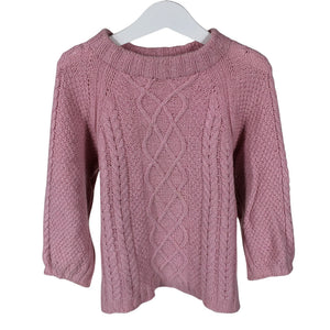 Unisex Handmade - Sweater, size 134 - 140 - Light pink (1)