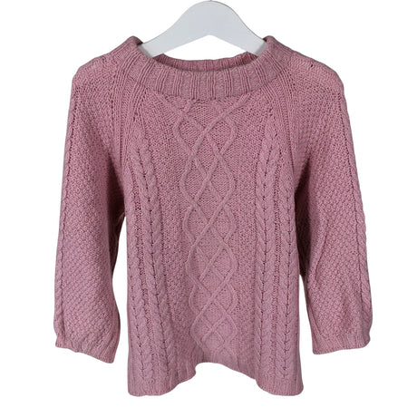 Unisex Handmade - Sweater, size 134 - 140 - Light pink ()