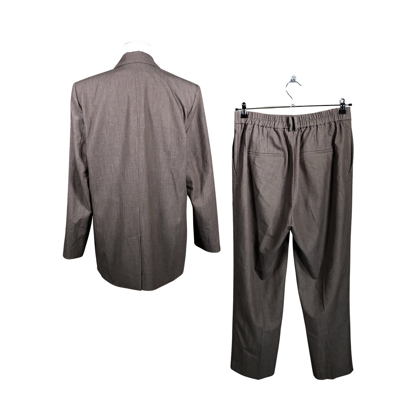 Unisex InWear - Suit set, size 38 - Brown (2)