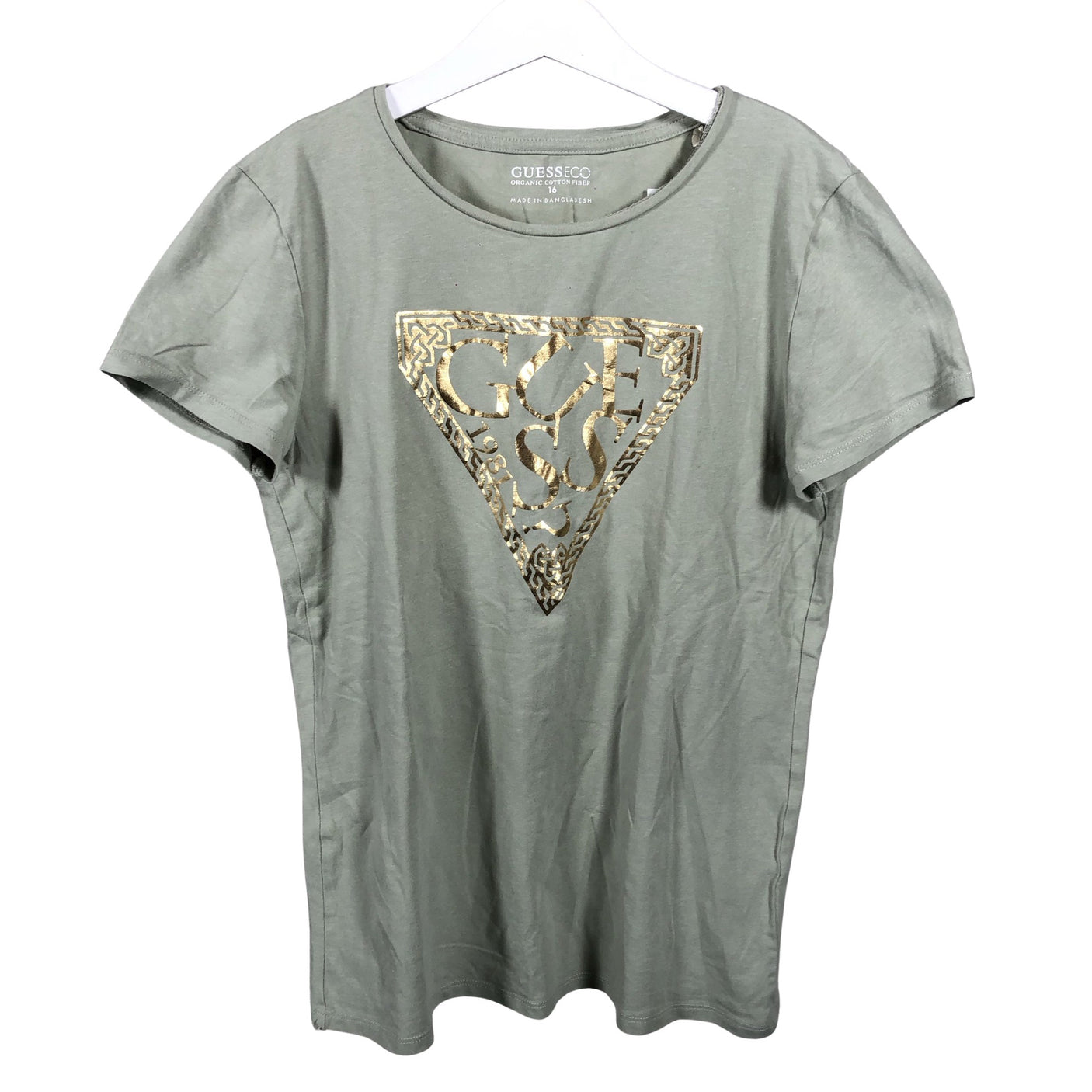 Unisex Guess - T-shirt, size 158 - 164 - Green (1)