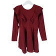 Unisex Gugguu - Tricot dress, size 110 - 116 - Wine red ()