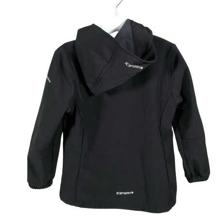 Unisex Icepeak - Soft shell jacket, size 116 - 122 - Black (2)