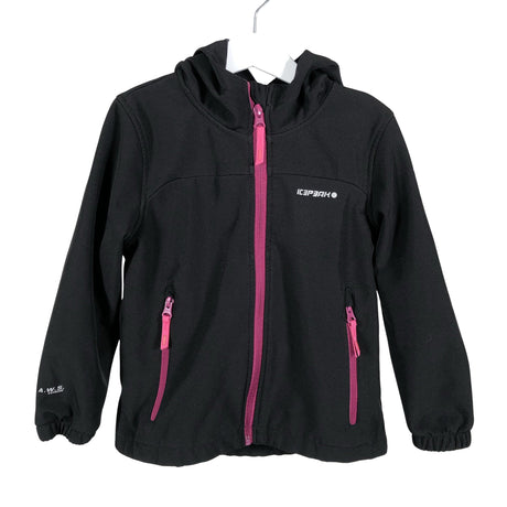Unisex Icepeak - Soft shell jacket, size 116 - 122 - Black ()
