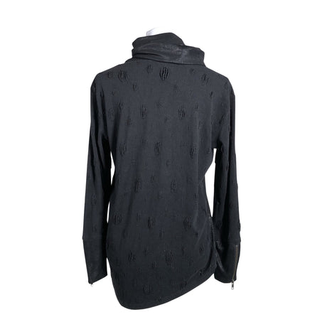 Unisex Luxury - Sweatshirt tunic, size 36 - Black (2)