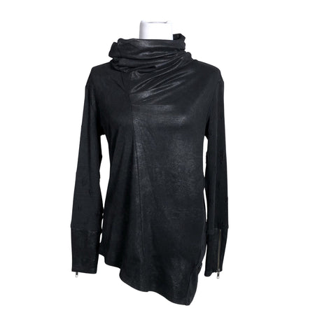 Unisex Luxury - Sweatshirt tunic, size 36 - Black ()