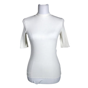 Unisex Selected - Tricot shirt, size 34 - White (1)