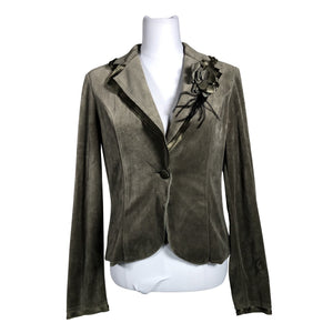 Unisex Sisley - Sweat jacket, size 40 - Green (1)