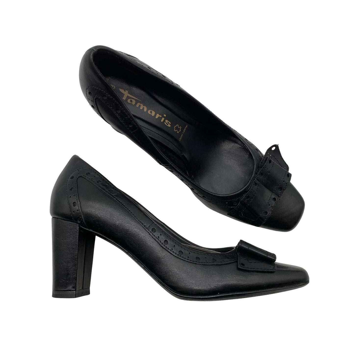 Unisex Tamaris - High heels, size 38 - Black (1)