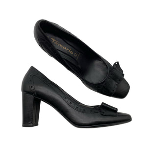 Unisex Tamaris - High heels, size 38 - Black (1)