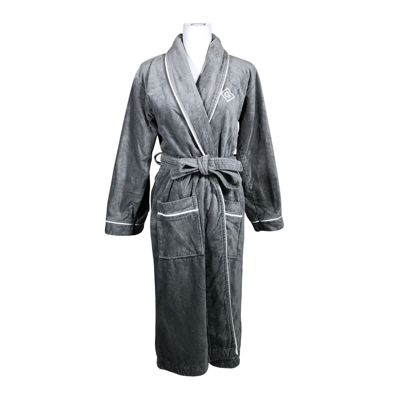Unisex Gant - Bathrobe, size 36 - Gray (1)