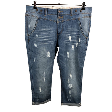 Unisex Reach - Capri jeans, size 44 - Blue ()