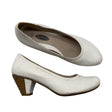 Unisex SoWhat - High heels, size 40 - White ()