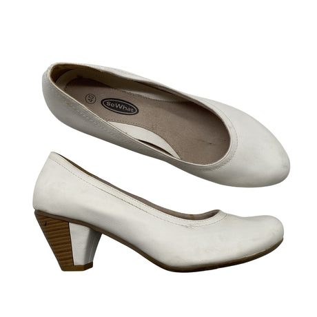 Unisex SoWhat - High heels, size 40 - White ()