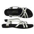 Unisex Elegance - Sandals, size 39 - Silver ()