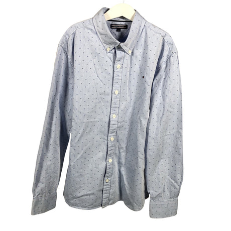 Unisex Tommy Hilfiger - Collared shirt, size 158 - 164 - Light blue ()