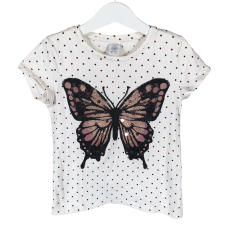 Unisex Lindex - T-shirt, size 116 - 122 - White ()