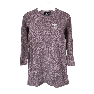 Unisex Hummel - Tricot dress, size 104 - 110 - Violet (1)