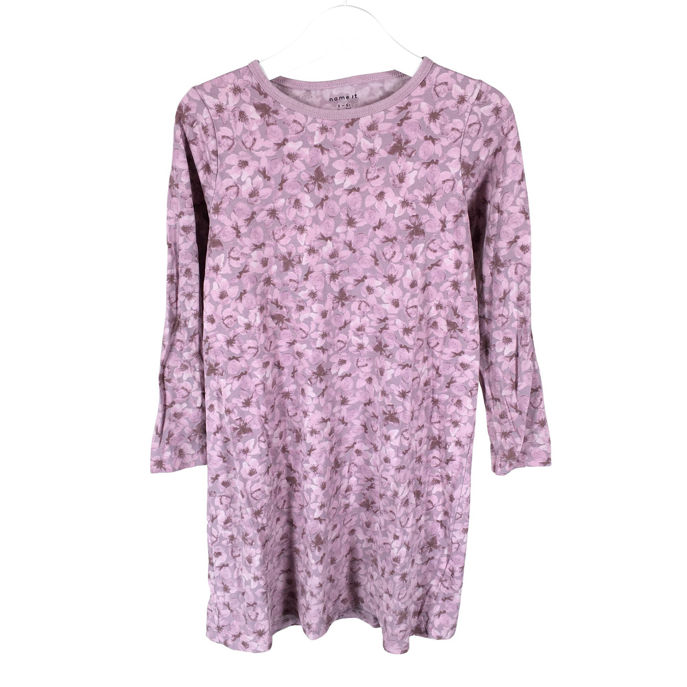 Unisex Name It - Tricot dress, size 110 - 116 - Light pink (1)