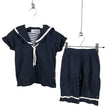 Unisex Laura Peterzens Studio - Sweatshirt and pants set, size 98 - 104 - Blue ()