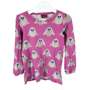Unisex me&i - Tricot shirt, size 110 - 116 - Light pink (1)