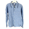 Unisex Lindex - Collared shirt, size 140 - 146 - Blue ()